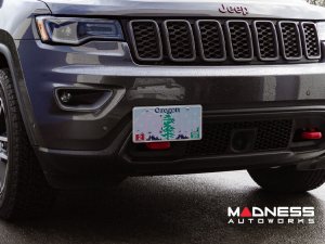 Jeep Cherokee KL License Plate Mount - Platypus - Trailhawk
